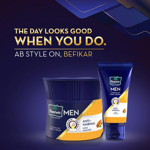Buy Parachute Advansed Men Hair Cream Anti Hairfall 100 Gm Online At Best  Price of Rs  - bigbasket