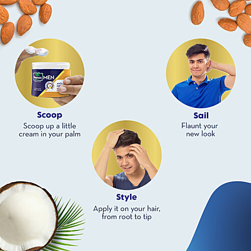 Parachute Advansed Men Hair Cream - Anti-Hairfall, 100 g  Cocolipid Formula