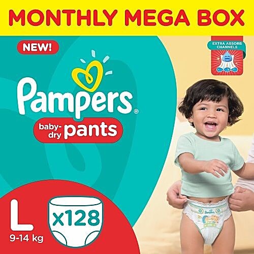 pampers pants l size price
