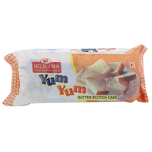 Milk Ma Yum Yum Cake - Butter Scotch, 75 g  