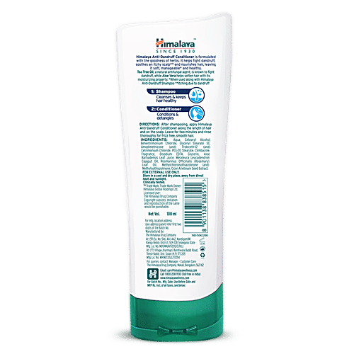 Buy Himalaya Conditioner Anti Dandruff 100 Ml Online At Best Price of