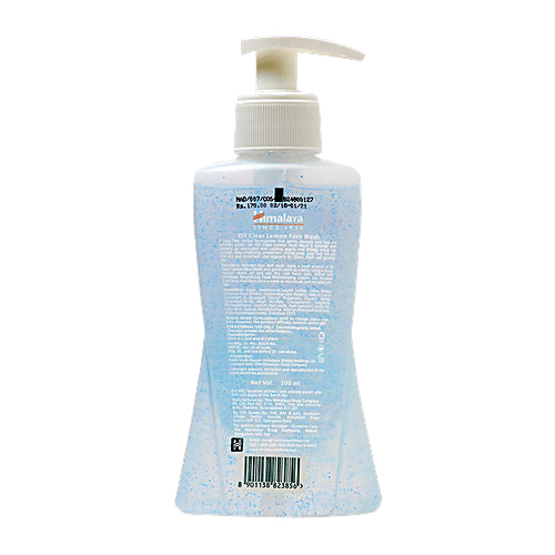 Himalaya Oil Clear Lemon Face Wash, 200 ml  