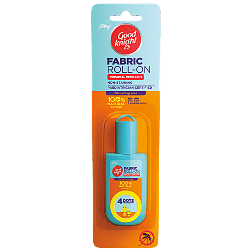 Buy Good knight Fabric Roll On Personal Repellent Citrus Fragrance 8