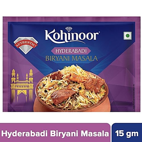 Kohinoor Ready Masala - Hyderabadi Biryani, 15 g  