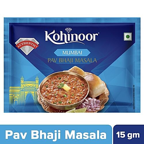 Kohinoor Ready Masala - Mumbai Pav Bhaji, 15 g  Authentic