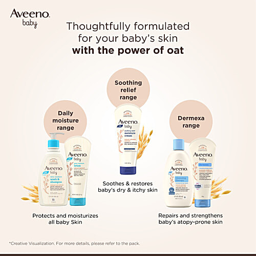 Aveeno Baby Soothing Relief Moisture Cream, 227 g  Fragrance Free