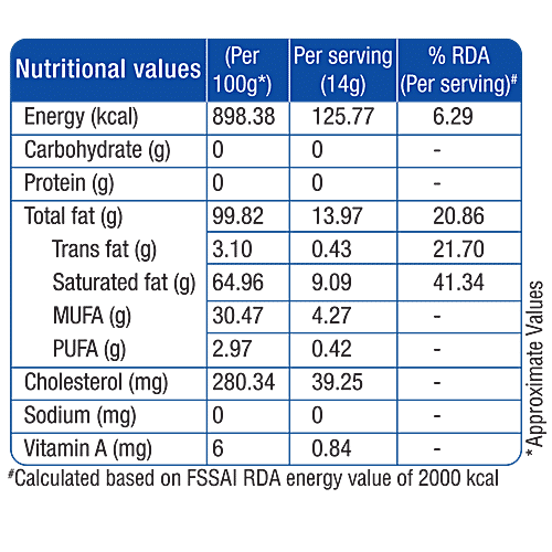 fresho! Organic Desi Cow Ghee, 1 L  