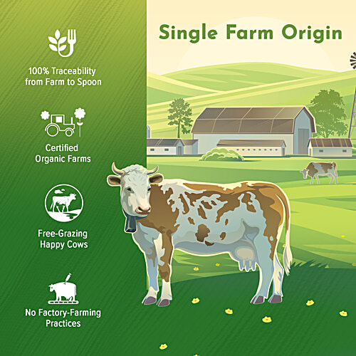 fresho! Organic Desi Cow Ghee, 1 L  