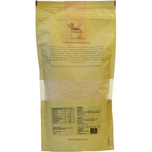Nutty Yogi Organic Amaranth Seeds/Rajgira - Gluten Free, 500 g  