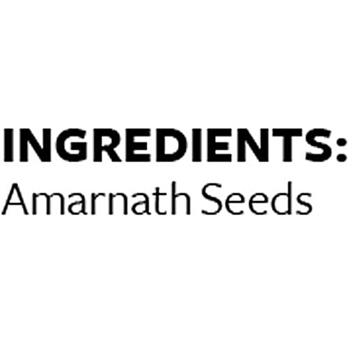 Nutty Yogi Organic Amaranth Seeds/Rajgira - Gluten Free, 500 g  