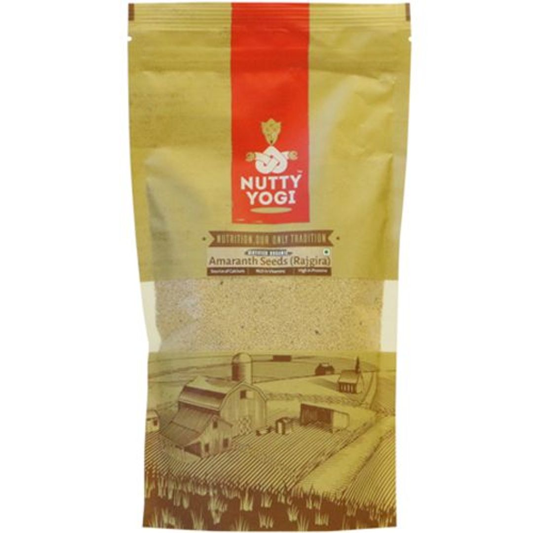 Nutty Yogi Organic Amaranth Seeds/Rajgira - Gluten Free, 500 g 