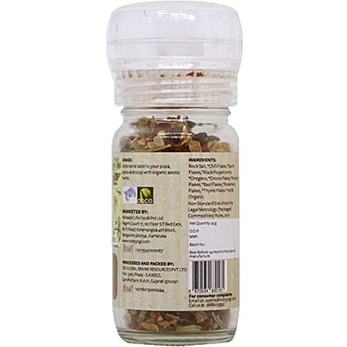 Nutty Yogi Organic Seasoning - Italian, 45 g  