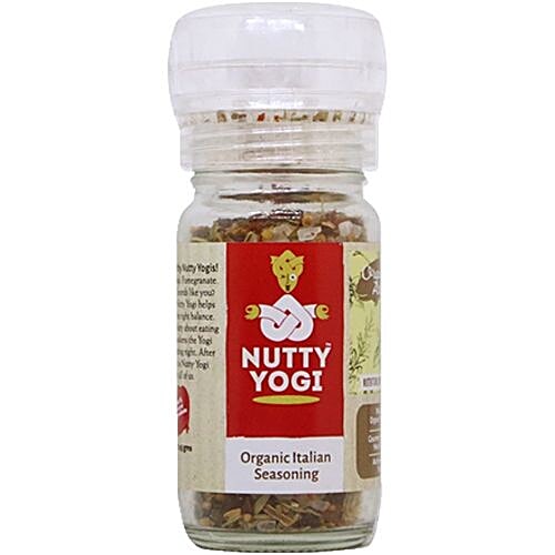 Nutty Yogi Organic Seasoning - Italian, 45 g  