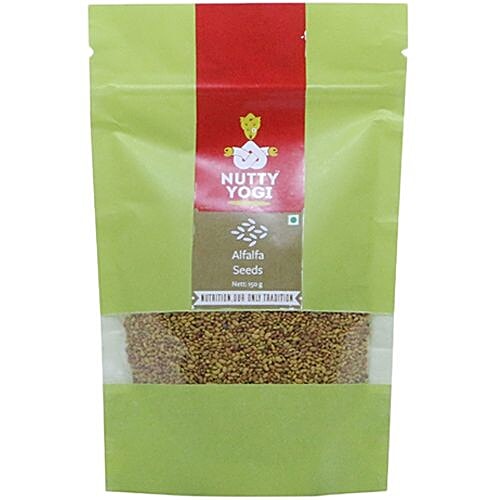 Nutty Yogi Alfalfa Seeds, 150 g  