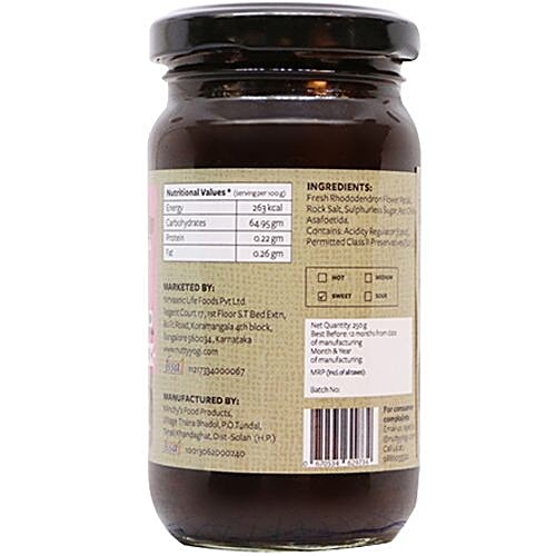 Nutty Yogi Rhododendron Chutney, 250 g  