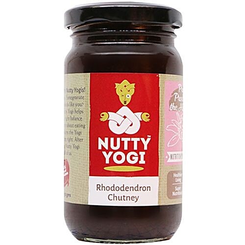 Nutty Yogi Rhododendron Chutney, 250 g  