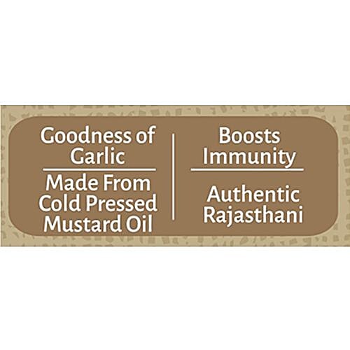 Nutty Yogi Rajasthani Lehsun Chutney, 200 g  