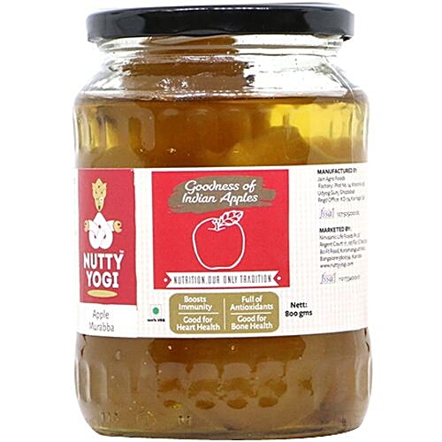 Nutty Yogi Murabba Apple, 600 g  