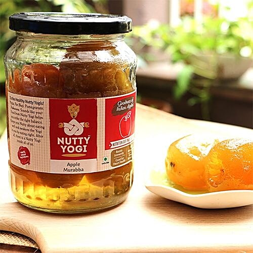 Nutty Yogi Murabba Apple, 600 g  