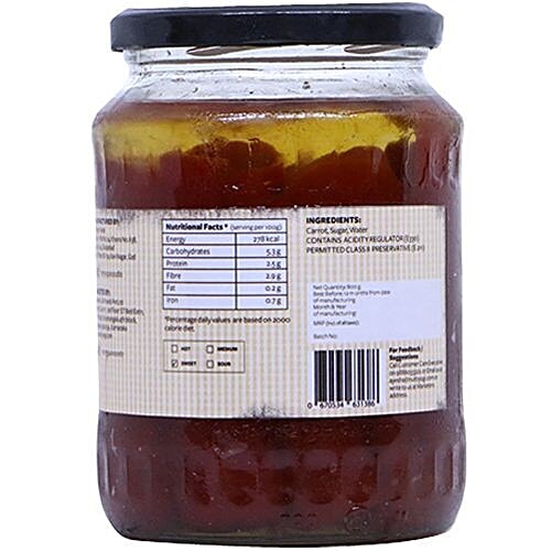 Nutty Yogi Murabba Carrot, 600 g  