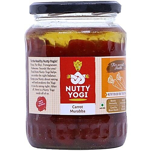 Nutty Yogi Murabba Carrot, 600 g  