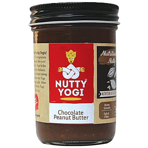 Nutty Yogi Chocolate Peanut Butter, 200 g  
