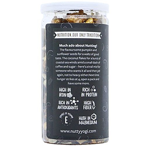 Nutty Yogi Coffee Oats & Seeds Trail Mix, 100 g  