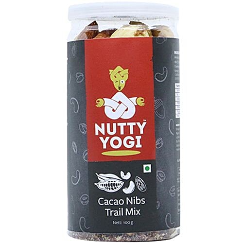 Nutty Yogi Cacoa Nibs Trail Mix, 100 g  