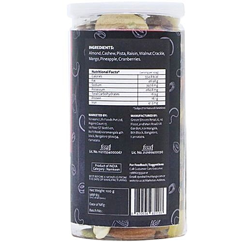 Nutty Yogi Fruit & Nut Trail Mix, 100 g  