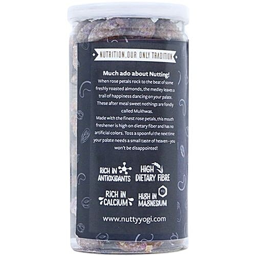 Nutty Yogi Almonds Rose Petal, 100 g  