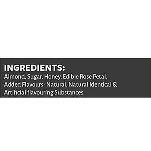 Nutty Yogi Almonds Rose Petal, 100 g  
