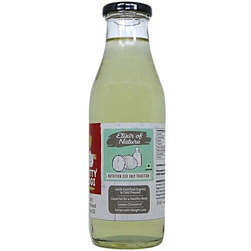 Nutty Yogi Organic Cold Pressed - Coconut Oil, 1 L  