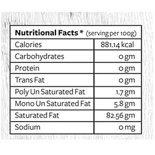 Nutty Yogi Organic Cold Pressed - Coconut Oil, 1 L  