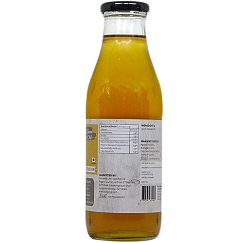 Nutty Yogi Organic Cold Pressed - Mustard Oil, 500 ml  