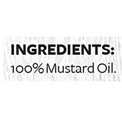 Nutty Yogi Organic Cold Pressed - Mustard Oil, 500 ml  