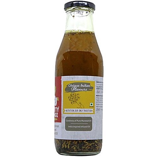 Nutty Yogi Mustard Oil - Panchphoran, 500 ml  