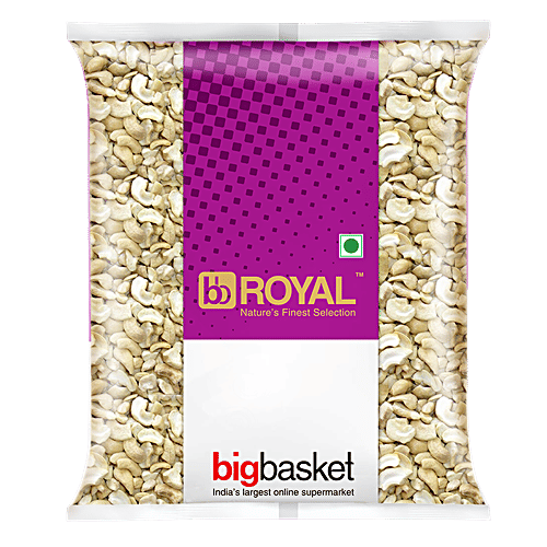 bb Royal Cashew/Kaju - Broken, 200 g Pouch 