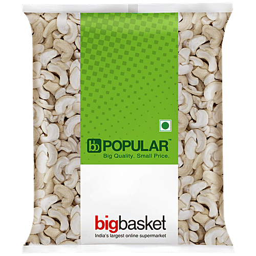 bb Popular Cashew/Jidipappu - Broken, 500 g  