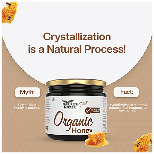 Nature's Nectar Organic Honey, 400 g No Total Fat