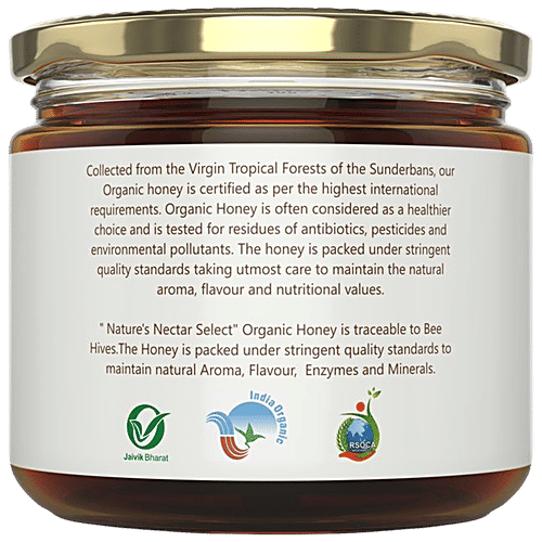 Nature's Nectar Organic Honey, 400 g No Total Fat