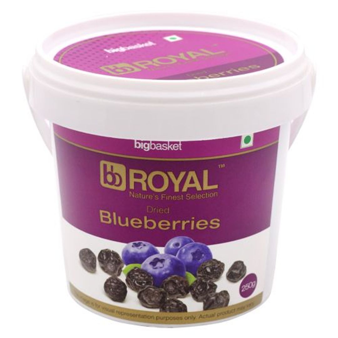BB Royal Dried Fruit - Blueberries, 250 g 