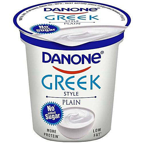Buy danone Greek Style Yoghurt Plain Online at Best Price of Rs null