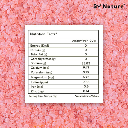 Buy By Nature Himalayan Pink Salt 400 Gm Online At Best Price of Rs 144