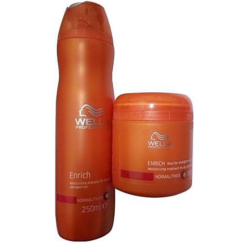 Buy Wella Professionals Combo Brilliance Shampoo And Treatment Mask