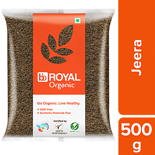 bb Royal Organic - Cumin/Jeera/Jeerige, 500 g  