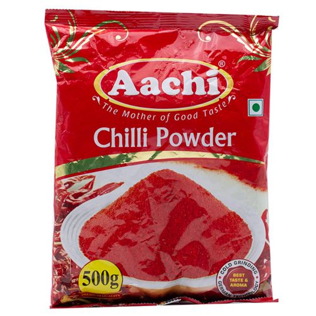 Aachi Powder - Pure Chilli, 500 g Pouch