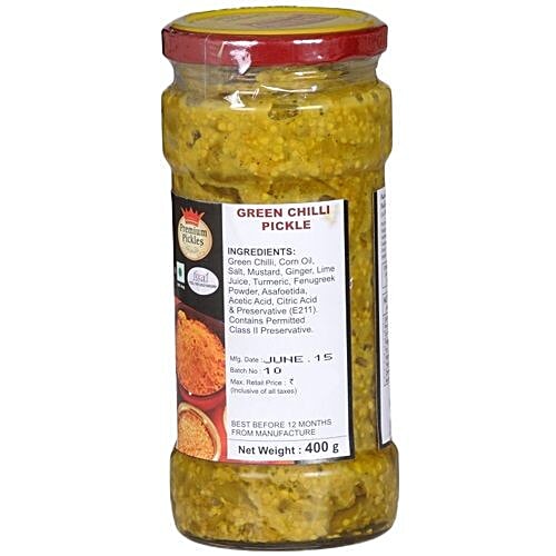 Buy Pasand Pickle Green Chilli Online at Best Price of Rs 115 bigbasket