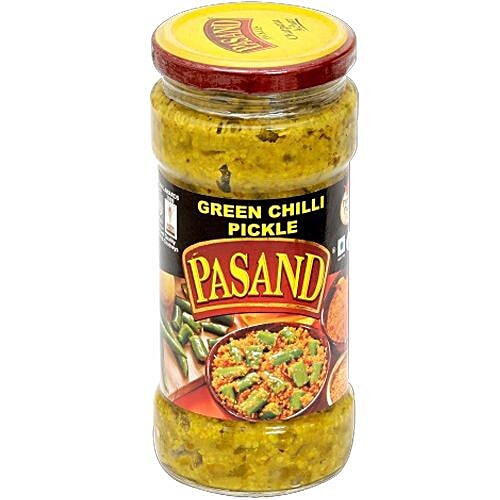 Buy Pasand Pickle Green Chilli Online at Best Price of Rs null