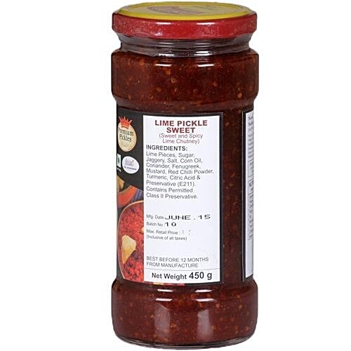 Buy Pasand Pickle Lime (Sweet & Spicy Lime Chutney) Online at Best