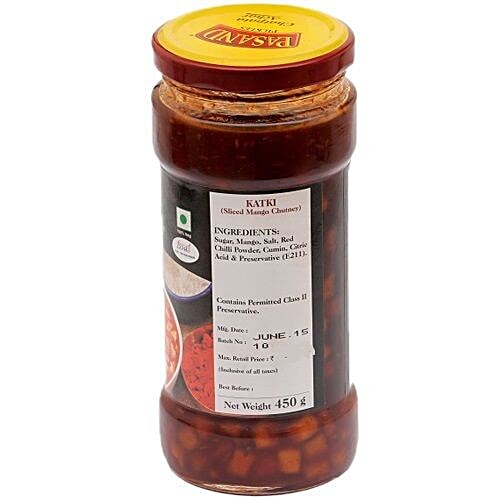 Buy Pasand Pickle Katki With Sliced Mango Chutney Online at Best